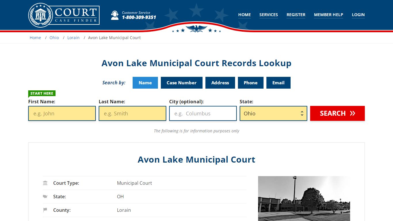 Avon Lake Municipal Court Records Lookup - CourtCaseFinder.com